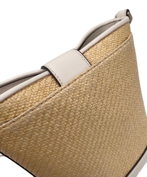 Kate Spade（ケイトスペード）Kate Spade (ケイトスペード) AUDREY MINI BUCKET BAG PARCHMENT カーキの古着・服飾アイテム