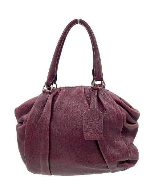 PRADA（プラダ）PRADA (プラダ) ハンドバッグ パープルの古着・服飾アイテム