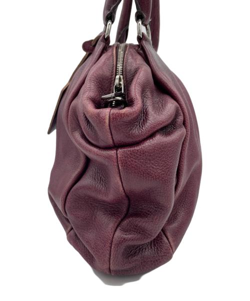 PRADA（プラダ）PRADA (プラダ) ハンドバッグ パープルの古着・服飾アイテム