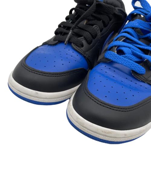 NIKE（ナイキ）NIKE (ナイキ) AIR JORDAN 1 LOW ブラック×ブルー サイズ:26㎝の古着・服飾アイテム
