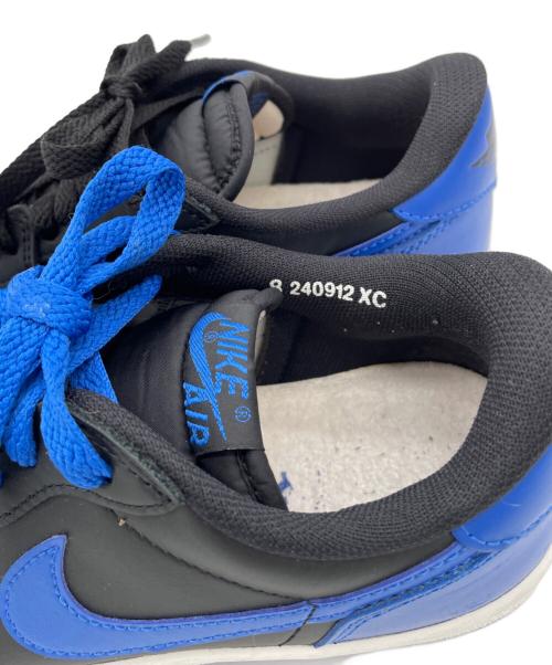 NIKE（ナイキ）NIKE (ナイキ) AIR JORDAN 1 LOW ブラック×ブルー サイズ:26㎝の古着・服飾アイテム