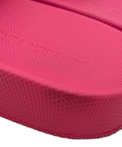 BOTTEGA VENETA（ボッテガベネタ）BOTTEGA VENETA (ボッテガベネタ) スライドサンダル ショッキングピンク サイズ:36の古着・服飾アイテム