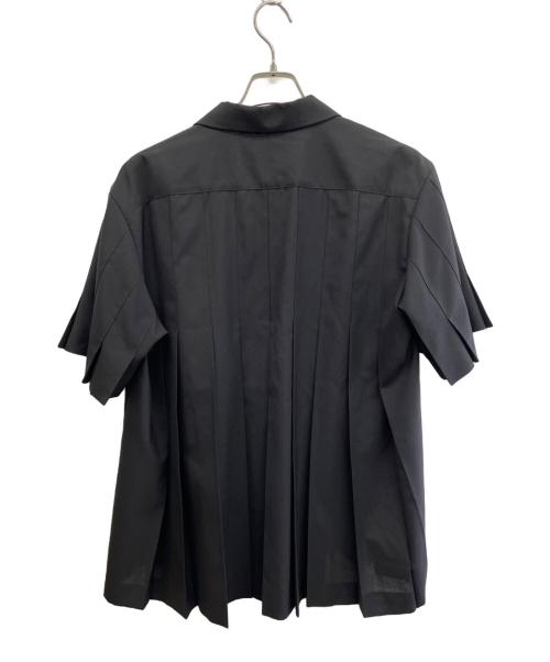 sacai（サカイ）sacai (サカイ) 半袖シャツ ブラック サイズ:Mの古着・服飾アイテム