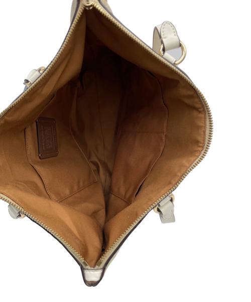 COACH（コーチ）COACH (コーチ) トートバッグ ベージュの古着・服飾アイテム