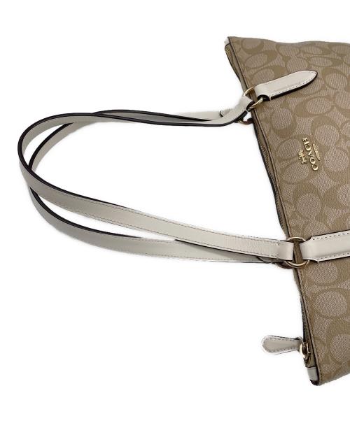 COACH（コーチ）COACH (コーチ) トートバッグ ベージュの古着・服飾アイテム