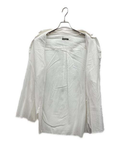 CHAOS（カオス）Chaos (カオス) 長袖シャツ ホワイト サイズ:Ｆの古着・服飾アイテム