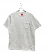 SUPREMEシュプリーム）の古着「SUPREME POCKET TEE」｜ホワイト