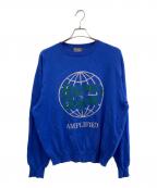 Hysteric Glamourヒステリックグラマー）の古着「薄手ニット」｜ブルー