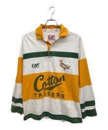 COTTON TRADERS（コットン トレーダーズ）の古着「ポロシャツ」｜オレンジ×グリーン×ホワイト