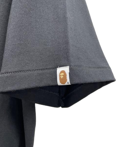BAPE BY A BATHING APE（ベイプバイアベイシングエイプ）BAPE BY A BATHING APE (ベイプバイアベイシングエイプ) 半袖カットソー ブラック サイズ:2XLの古着・服飾アイテム