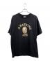 BAPE BY A BATHING APE（ベイプバイアベイシングエイプ）の古着「半袖カットソー」｜ブラック