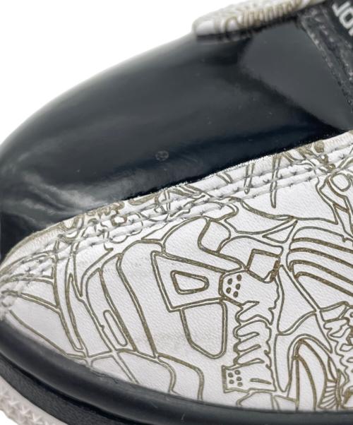 NIKE（ナイキ）NIKE (ナイキ) ORDAN DUB ZERO 'WHITE THUNDER ブラック×ホワイト サイズ:26.5㎝の古着・服飾アイテム