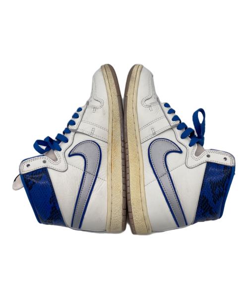 NIKE（ナイキ）NIKE (ナイキ) Jordan Air Ship ホワイト×ブルー サイズ:25cmの古着・服飾アイテム