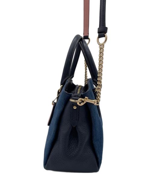 COACH（コーチ）COACH (コーチ) ショルダーバッグ ネイビーの古着・服飾アイテム