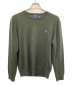 POLO RALPH LAURENポロ・ラルフローレン）の古着「ニット」｜オリーブ