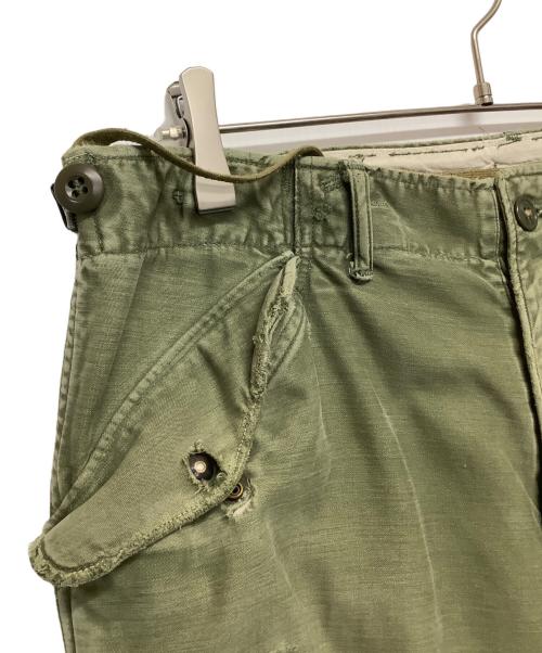 US ARMY（ユーエスアーミー）US ARMY (ユーエスアーミー) M-51フィールド パンツ グリーン サイズ:Mの古着・服飾アイテム