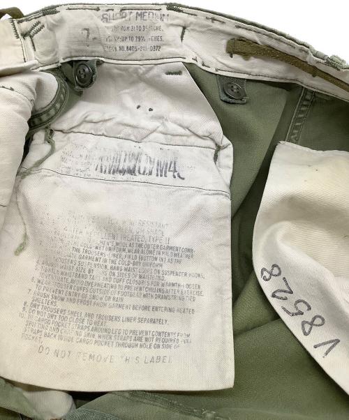 US ARMY（ユーエスアーミー）US ARMY (ユーエスアーミー) M-51フィールド パンツ グリーン サイズ:Mの古着・服飾アイテム