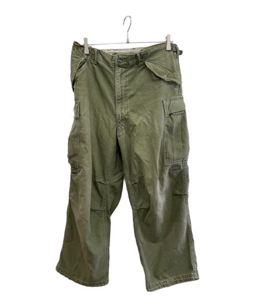 US ARMY（ユーエスアーミー）US ARMY (ユーエスアーミー) M-51フィールド パンツ グリーン サイズ:Mの古着・服飾アイテム