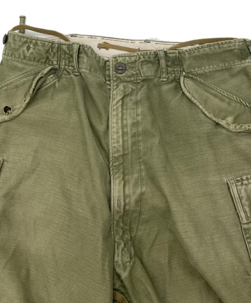 US ARMY（ユーエスアーミー）US ARMY (ユーエスアーミー) M-51フィールド パンツ グリーン サイズ:Mの古着・服飾アイテム