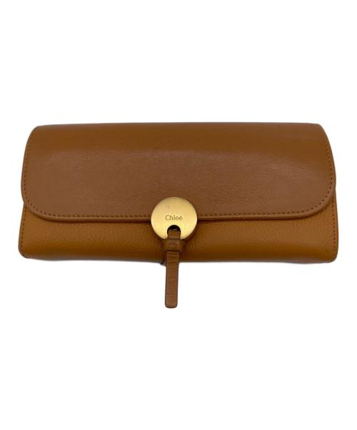 Chloe（クロエ）Chloe (クロエ) 長財布 ブラウンの古着・服飾アイテム