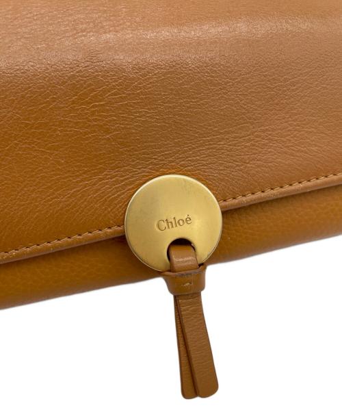 Chloe（クロエ）Chloe (クロエ) 長財布 ブラウンの古着・服飾アイテム