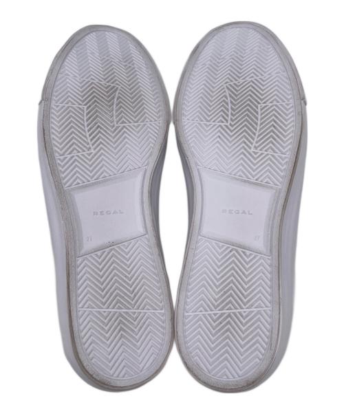 REGAL（リーガル）REGAL (リーガル) スニーカー ホワイト サイズ:27㎝の古着・服飾アイテム