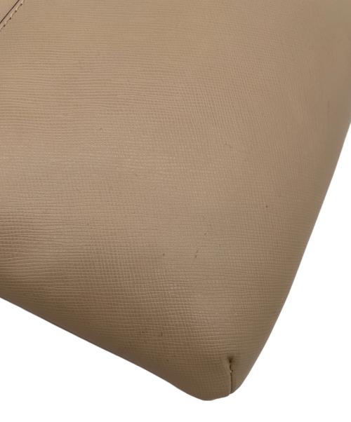 COACH（コーチ）COACH (コーチ) サンドレザーショルダーバッグ ベージュの古着・服飾アイテム