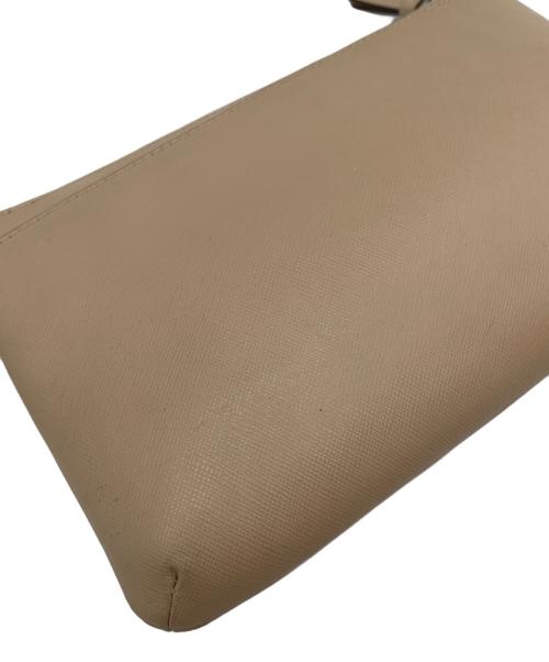 COACH（コーチ）COACH (コーチ) サンドレザーショルダーバッグ ベージュの古着・服飾アイテム