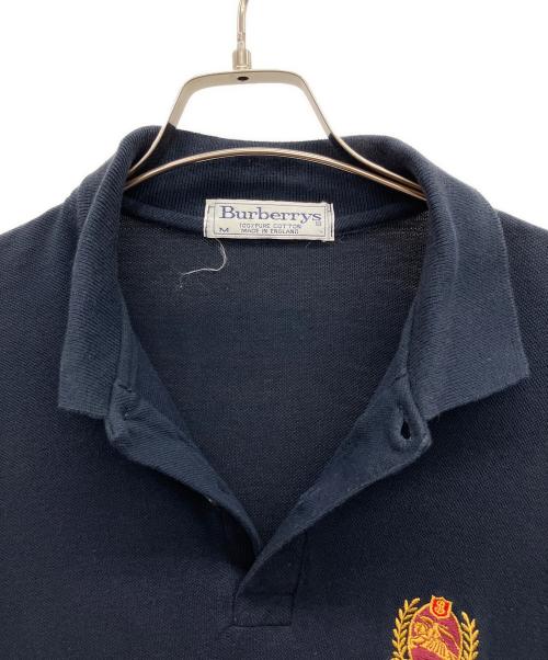 Burberry's（バーバリーズ）Burberry's (バーバリーズ) ポロシャツ ネイビー サイズ:Mの古着・服飾アイテム