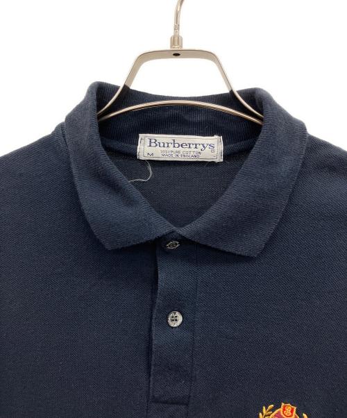 Burberry's（バーバリーズ）Burberry's (バーバリーズ) ポロシャツ ネイビー サイズ:Mの古着・服飾アイテム