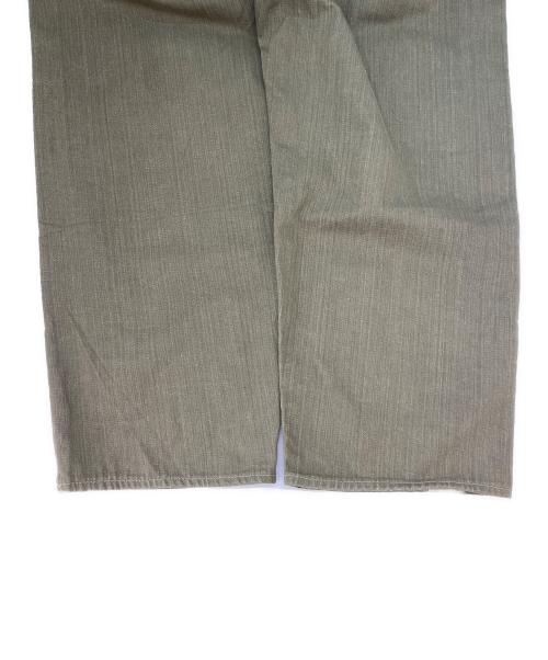 sanca（サンカ）sanca (サンカ) Sanca  WIDE FIT 5POCKET PANTS  24年モデル グリーン サイズ:2の古着・服飾アイテム