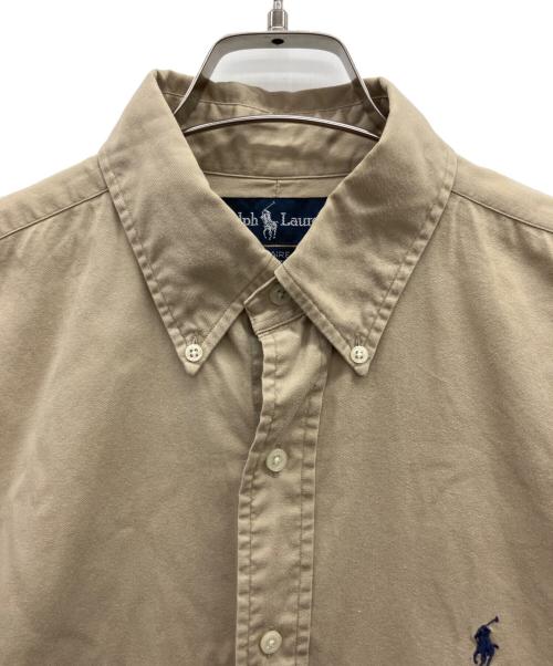 POLO RALPH LAUREN（ポロ・ラルフローレン）POLO RALPH LAUREN (ポロ・ラルフローレン) 半袖シャツ ベージュ サイズ:Mの古着・服飾アイテム