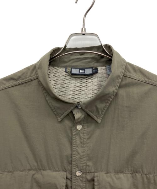REI（レイ）rei (レイ) シャツ オリーブ サイズ:XXLの古着・服飾アイテム