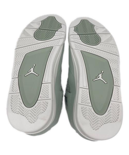 NIKE（ナイキ）NIKE (ナイキ) AIR JORDAN 4 RETRO　エア ジョーダン 4　レトロ グリーン サイズ:25の古着・服飾アイテム