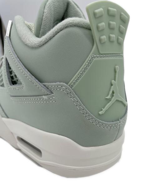 NIKE（ナイキ）NIKE (ナイキ) AIR JORDAN 4 RETRO　エア ジョーダン 4　レトロ グリーン サイズ:25の古着・服飾アイテム