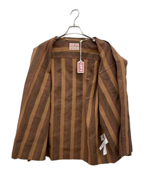 LEVI'S VINTAGE CLOTHING（リーバイス ビンテージ クロージング）LEVI'S VINTAGE CLOTHING (リーバイス ビンテージ クロージング) 長袖シャツ ブラウン サイズ:L 未使用品の古着・服飾アイテム