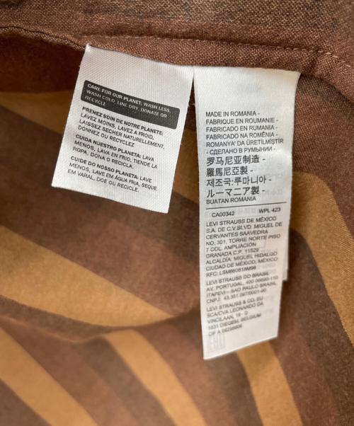LEVI'S VINTAGE CLOTHING（リーバイス ビンテージ クロージング）LEVI'S VINTAGE CLOTHING (リーバイス ビンテージ クロージング) 長袖シャツ ブラウン サイズ:L 未使用品の古着・服飾アイテム