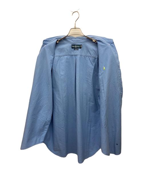 POLO RALPH LAUREN（ポロ・ラルフローレン）POLO RALPH LAUREN (ポロ・ラルフローレン) 半袖シャツ ブルー サイズ:XLの古着・服飾アイテム