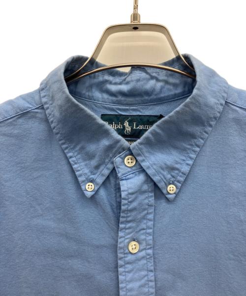 POLO RALPH LAUREN（ポロ・ラルフローレン）POLO RALPH LAUREN (ポロ・ラルフローレン) 半袖シャツ ブルー サイズ:XLの古着・服飾アイテム