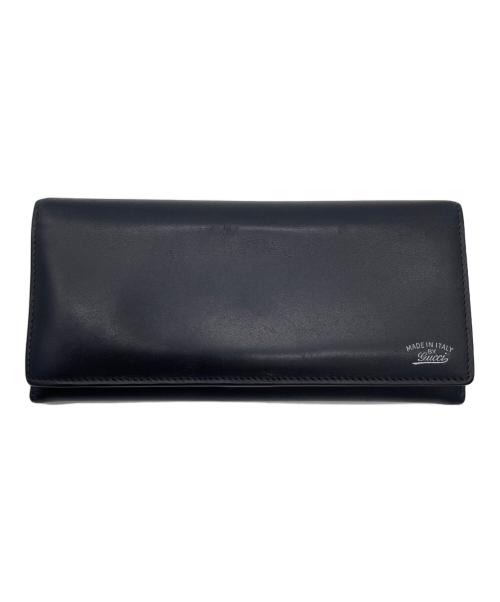 GUCCI（グッチ）GUCCI (グッチ) 長財布 ブラックの古着・服飾アイテム