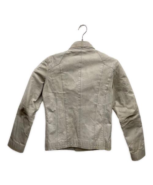 TORNADO MART（トルネードマート）TORNADO MART (トルネードマート) ヴィンテージレザージャケット ホワイト サイズ:Mの古着・服飾アイテム