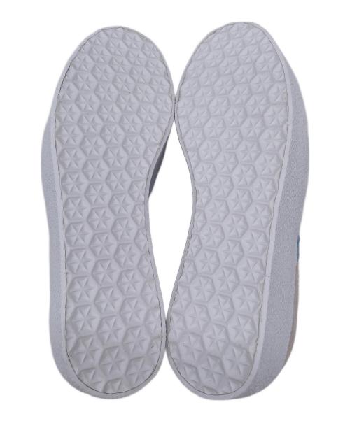 adidas（アディダス）adidas (アディダス) Gazelle U（ガゼル アップ） ベージュ×スカイブルー サイズ:23.5の古着・服飾アイテム