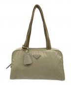 PRADAプラダ）の古着「トートバッグ」｜アイボリー