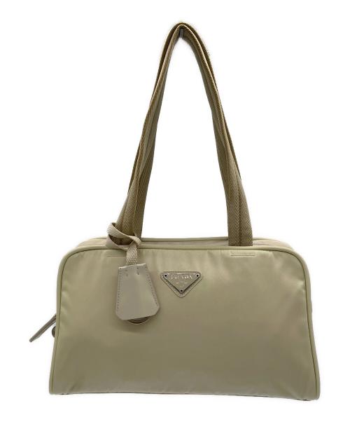 PRADA（プラダ）PRADA (プラダ) トートバッグ アイボリーの古着・服飾アイテム