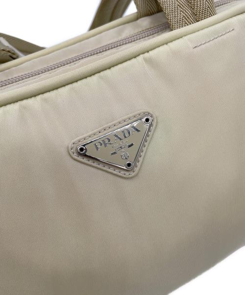 PRADA（プラダ）PRADA (プラダ) トートバッグ アイボリーの古着・服飾アイテム