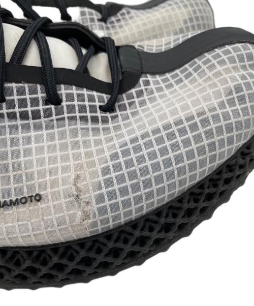 adidas（アディダス）adidas (アディダス) Y-3 (ワイスリー)  Runner 4D IO ホワイト サイズ:27.5㎝の古着・服飾アイテム