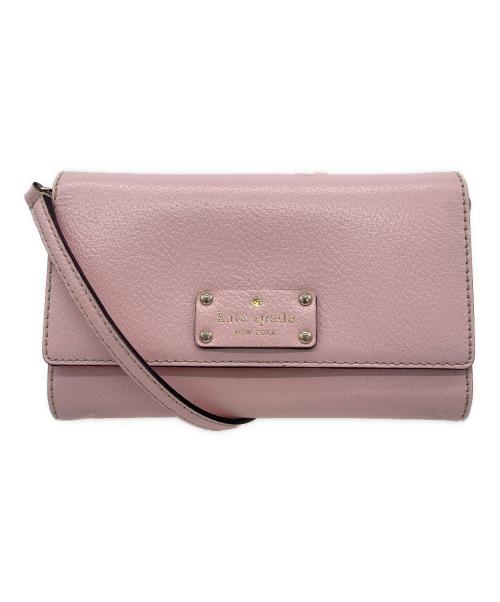 Kate Spade（ケイトスペード）Kate Spade (ケイトスペード) ポシェット ピンクの古着・服飾アイテム