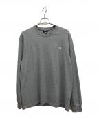 THE NORTH FACEザ ノース フェイス）の古着「ロングスリーブカットソー」｜グレー