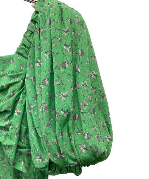 Snidel（スナイデル）Snidel (スナイデル) レーヨンワンピース グリーン サイズ:1の古着・服飾アイテム