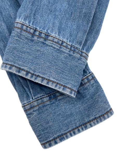 DIESEL（ディーゼル）DIESEL (ディーゼル) デニムシャツ ブルー サイズ:XLの古着・服飾アイテム